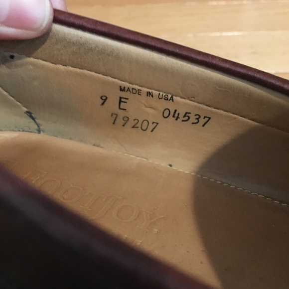 Footjoy Mens Tassel Dress Loafer Size 9 Burgundy - Picture 6 of 8